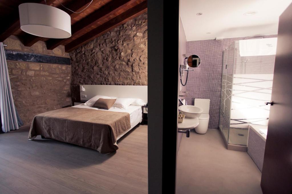 Hotel Restaurante Masia La Torre Mora de Rubielos Ruang foto